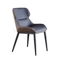light luxury chair modern simple dining table chair iron stool makeup chair nordic back dining chair