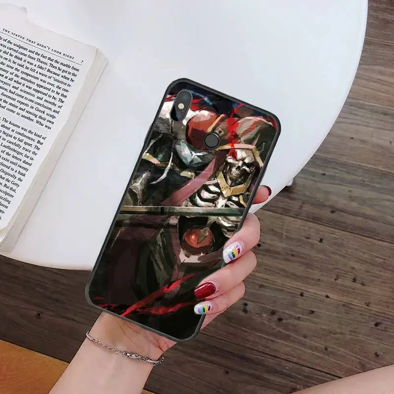 

Overlord Phone Cases For Xiaomi Redmi 7 9t 9se k20 mi8 max3 lite 9 note 8 9s 10 pro Soft Silicone Shell Cover Funda