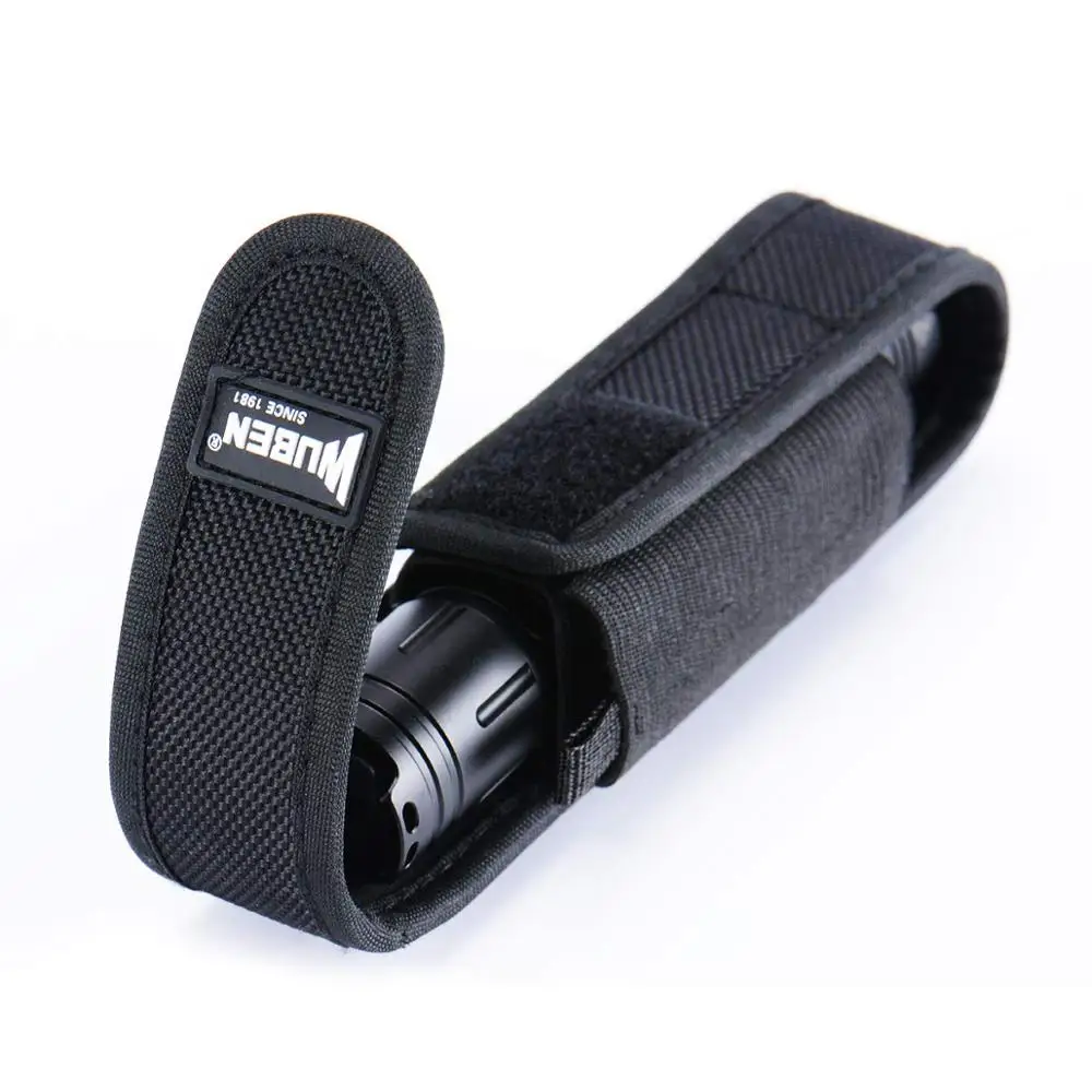 

WUBEN AS5 Flashlight Nylon Adjustable Storage Bag 6"x1.2" For C3 E10 L50 TO40R TO46R TO60R ETC.