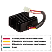 ac 12v 4 wires voltage regulator rectifier gy6 cg cb 150cc 200cc 250cc atv quad moped scooter buggy motorcycle motorbike