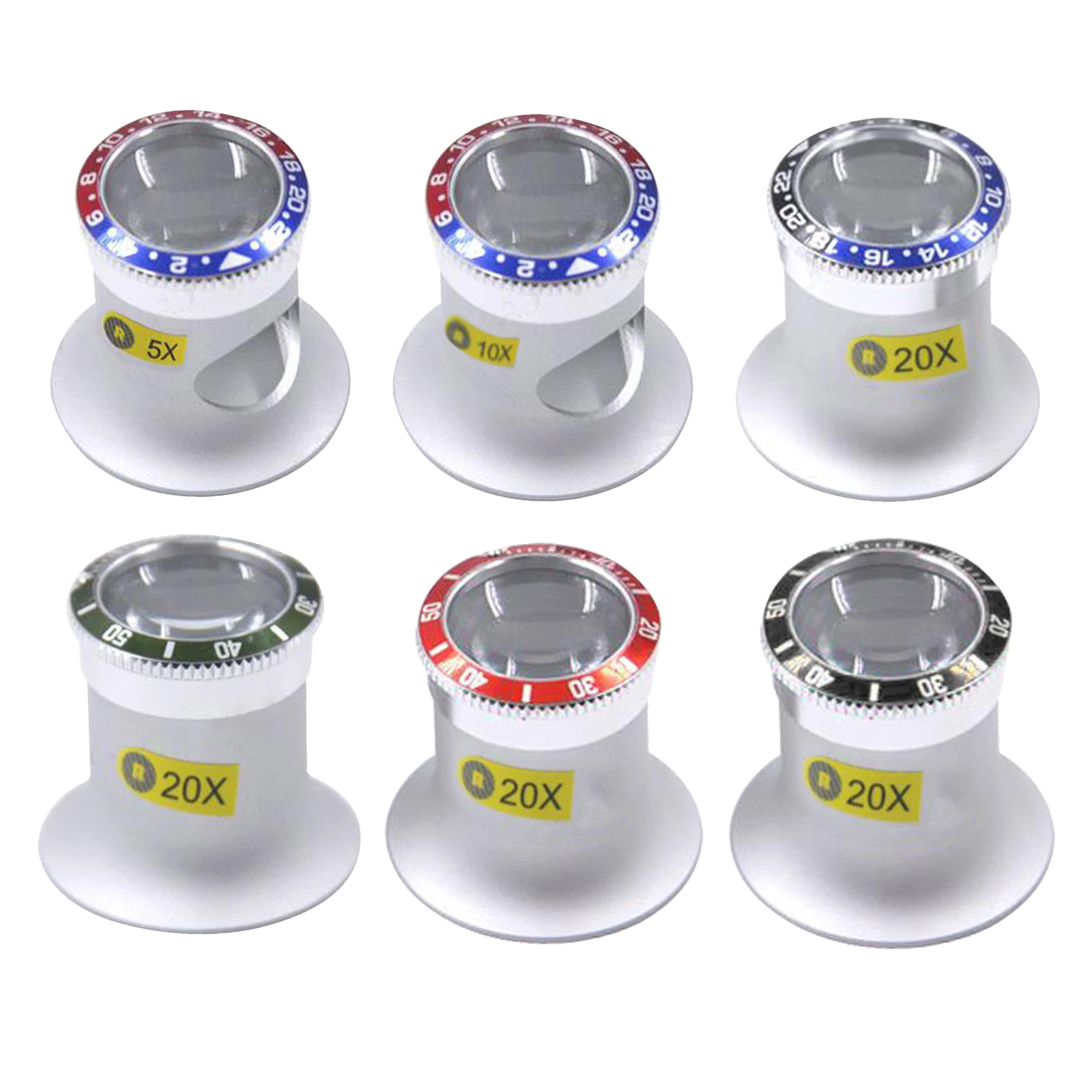

Portable Magnifying Eye Loupes Optical Magnifier Jewelry Watch Repair Pocket