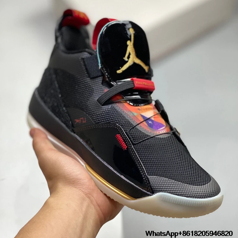 

2021 New Michael AJ33 Air MJ AJ 33 Men's fashion casual sports shoes comfortable basketball shoes size 40-46