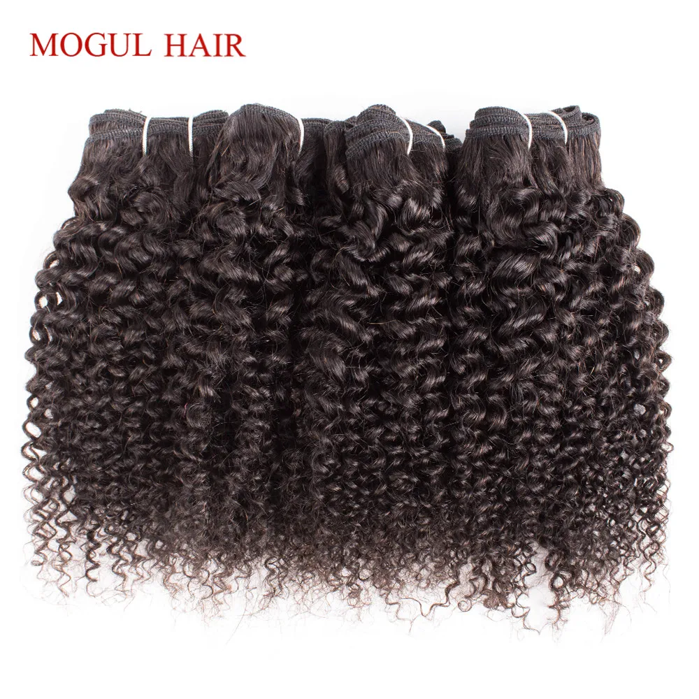 

4/6 пряди волос MOGUL, 50 цветов, кудрявые, естественный цвет, можно окрашивать, человеческие волосы без повреждений, волнистые волосы для наращи...