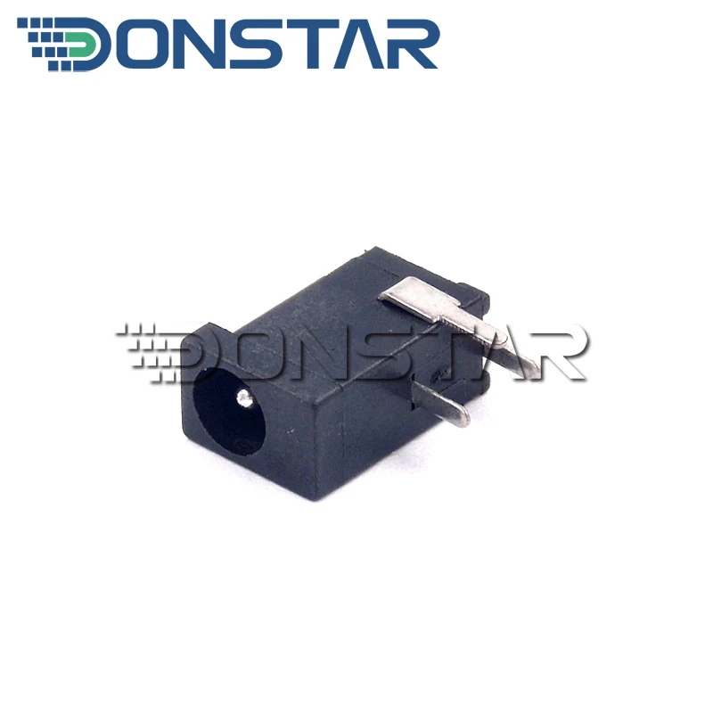100PCS New and High Quality DC-002 3.5 x 1.3 mm 0.3A 50V Black DC Power Jack Socket Connector DC002 3.5*1.3mm socket - купить по