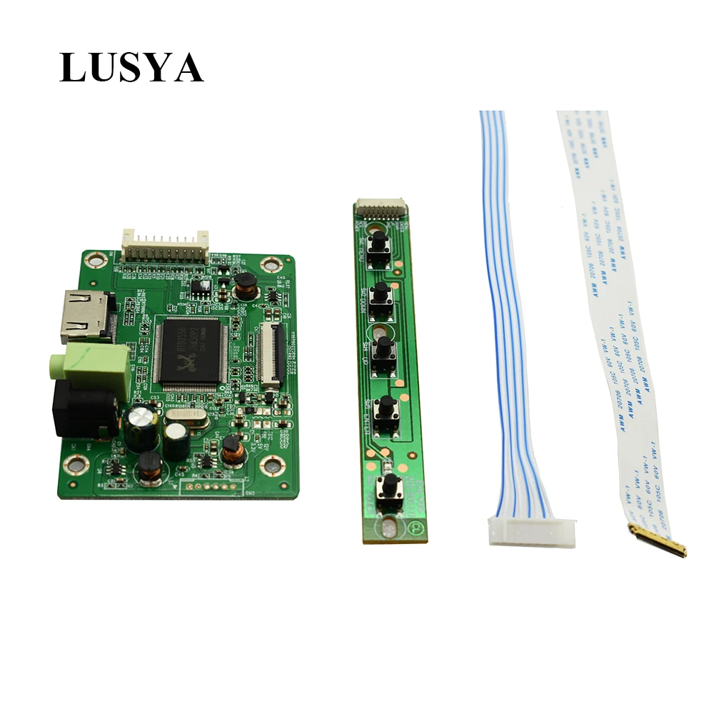 Lusya HDMI EDP lcd контроллер драйвер платы модуль для Raspberry PI 3 1920x1080 сигнал 2 полосы 30
