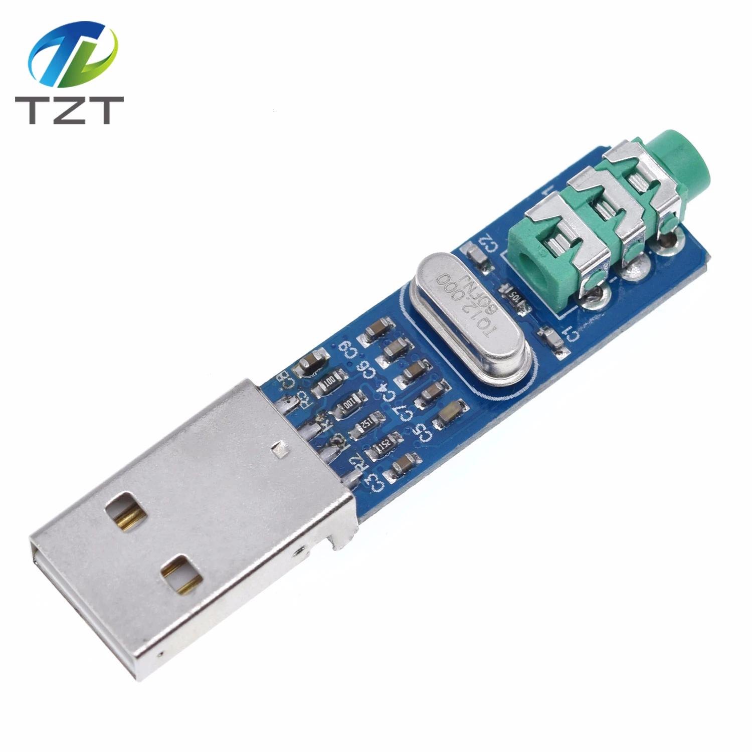 TZT 5V Mini PCM2704 USB DAC HIFI звуковая карта Power декодер плата модуль для Arduino Raspberry Pi 16 бит |