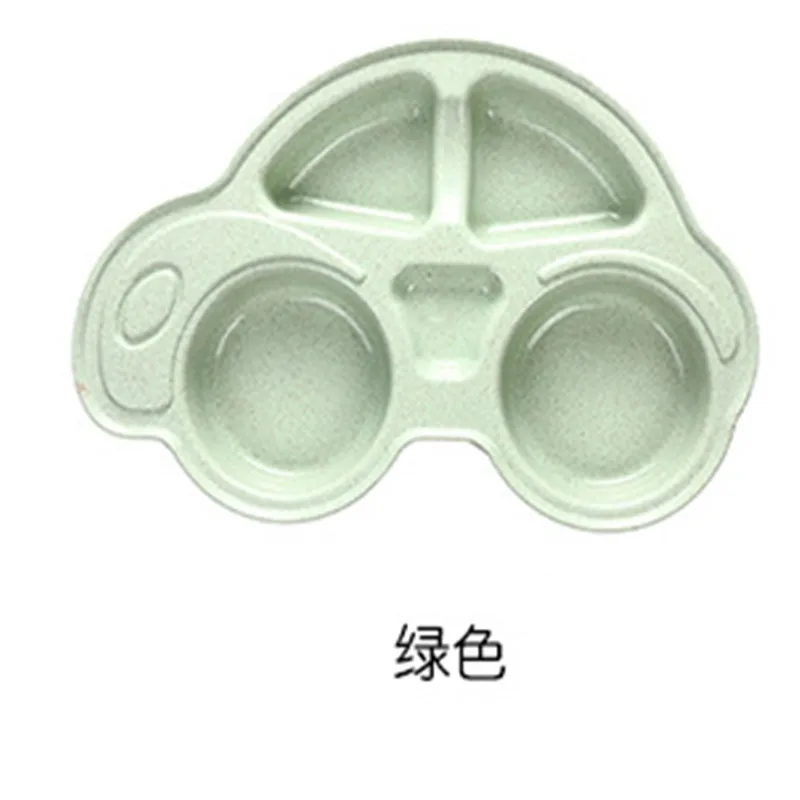 Детская Чаша блюда с героями мультфильмов тарелки для продуктов Кормление