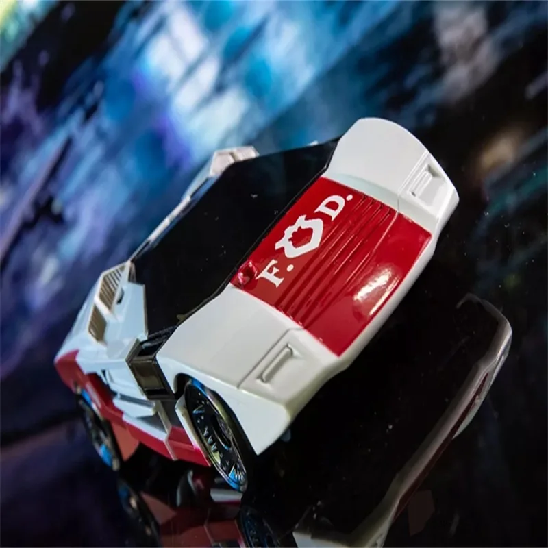 Трансформер BMB круглая вытирающаяся красная фигурка с оповещением | Игрушки и