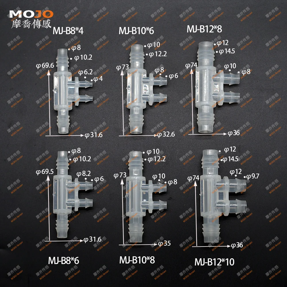2020 Free shipping!MJ-B10X6(100pcs/Lots) Plastic hose connectors four way pipe joint multiple pass | Обустройство дома