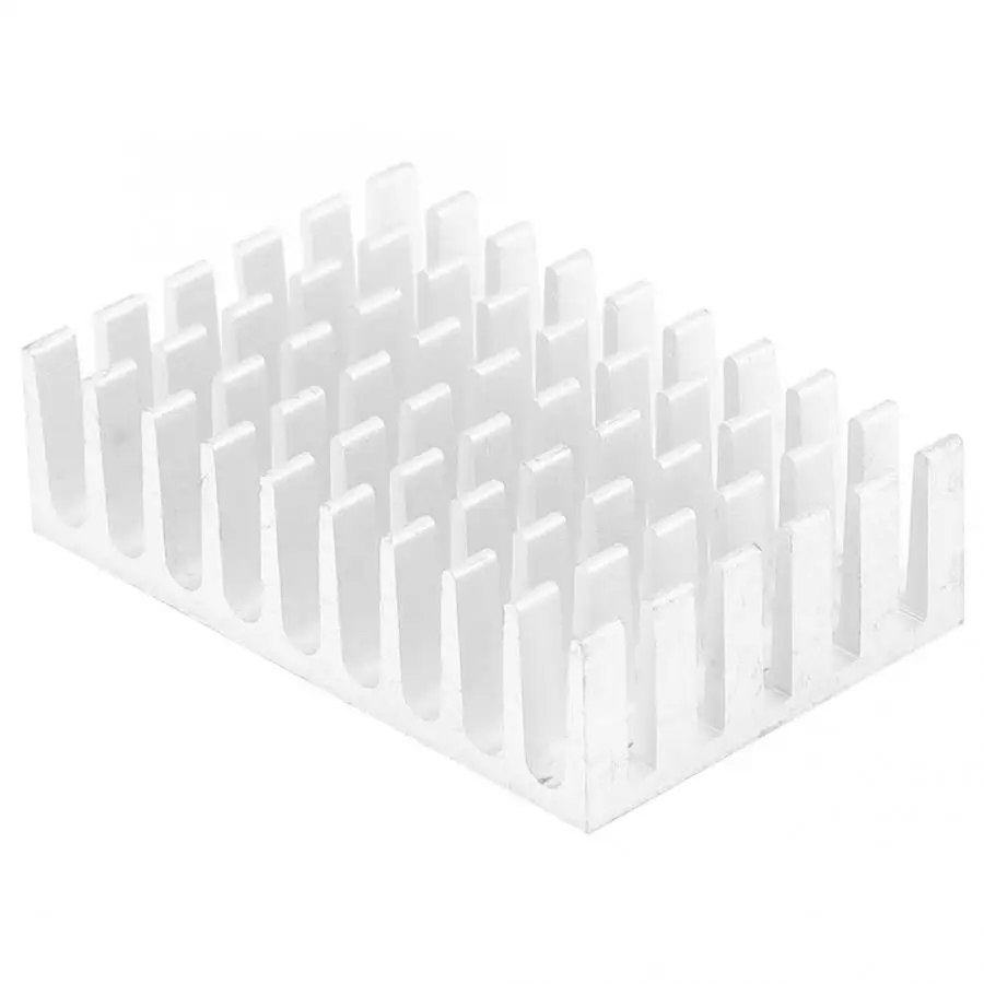 10 шт. Радиатор Серебряный алюминиевый радиатор для нескольких целей 23x35x10 мм |