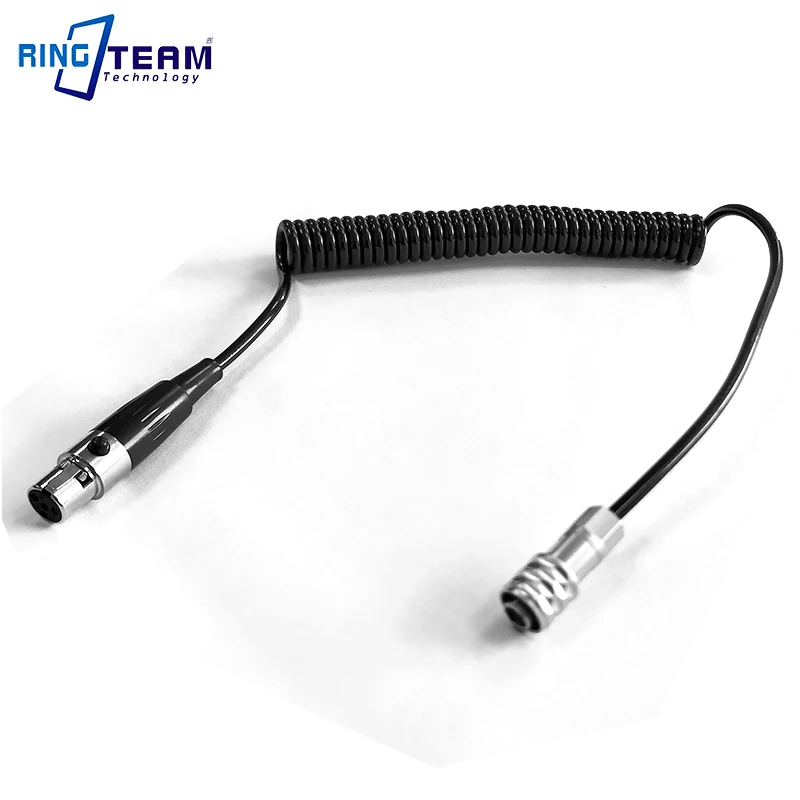 WEIPU SF610/S2 силовые кабели для Mini XLR 4 штыря для BMPCC6K BMPCC 6K Blackmagic карманная Кинокамера 6K