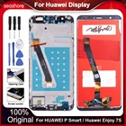 Оригинальный дисплей для HUAWEI P Smart 2018 ЖК-дисплей сенсорный экран дигитайзер для Huawei Enjoy 7S запасная часть FIG LX1 LA1 LX2