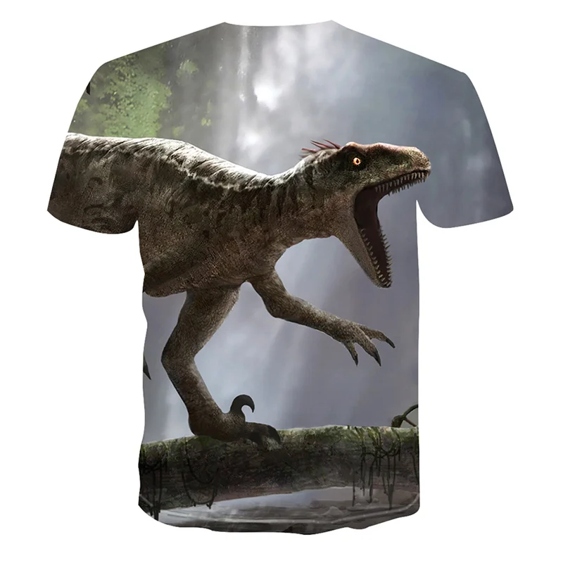 

2021 summer new hot-selling 3D printed polyester T-shirt suitable for all ages and women Animation printing Store