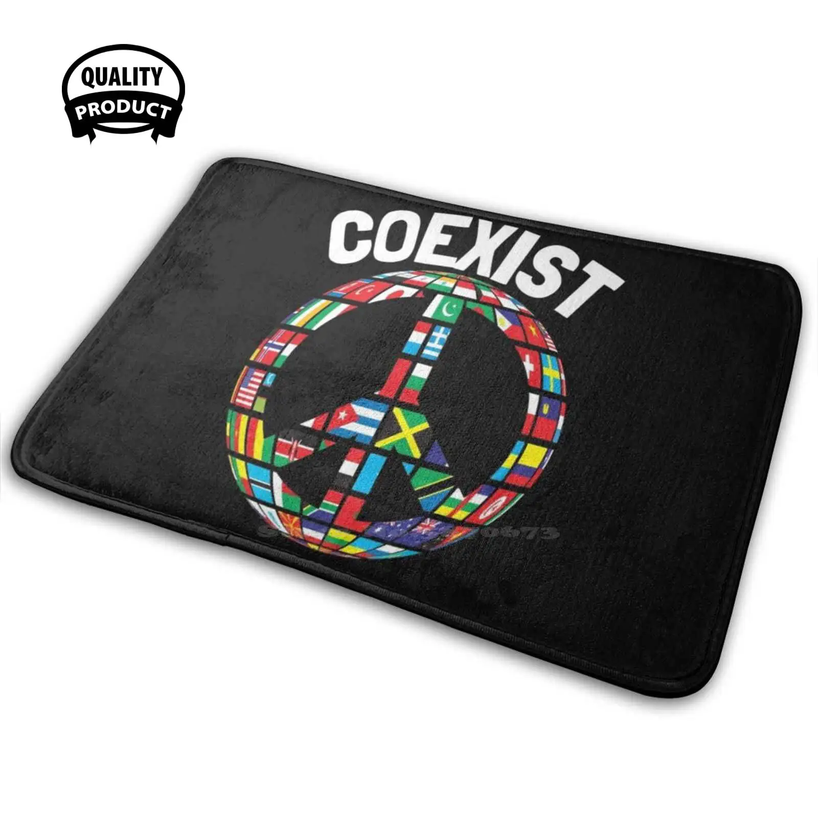 Удобный коврик для двери ковер Подушка сна мир религия христианство иудаизм