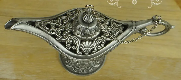 

Bronze ornaments, Aladdin's magic lantern, handicraft ornaments, antiques Collectibles