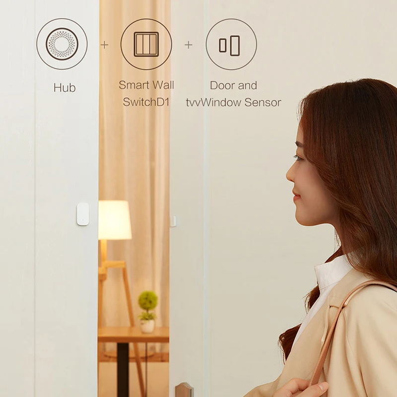 

Aqara Wall Switch ZigBee Smart Wifi Remote Control Wireless Key Wireless Light Switch With/NO Neutral Work with Mijia Homekit