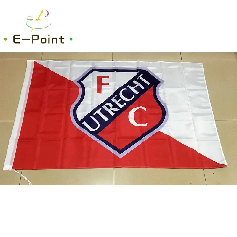 Utrecht FC 3 фута* 5 футов(96*144 см) размер рождественские украшения для домашнего флага баннер тип A подарки