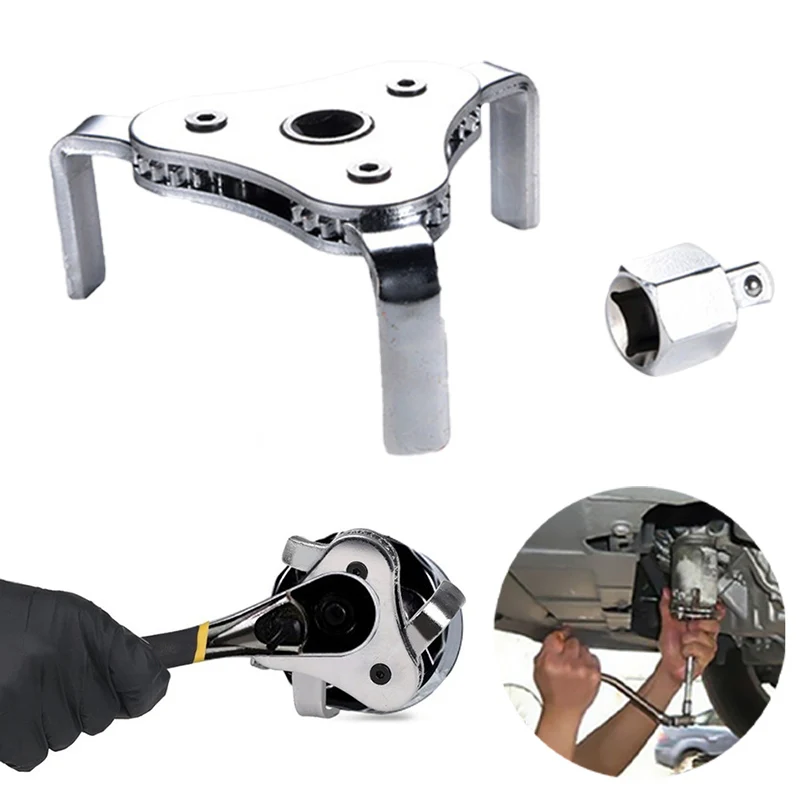 

Hot sale 1pc Auto Oil Filter Wrench Car Repair Tools 3 Jaw 2 Way Engine Oil Filter Wrench