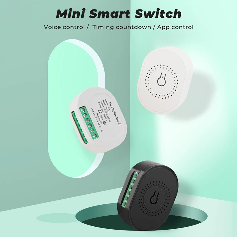 Avoir Zigbee 3.0 Light Switch Wifi Switch Smart Light Sensor Led Dimmer Module Fan Speed Switch Alexa Google Home Voice Control images - 6