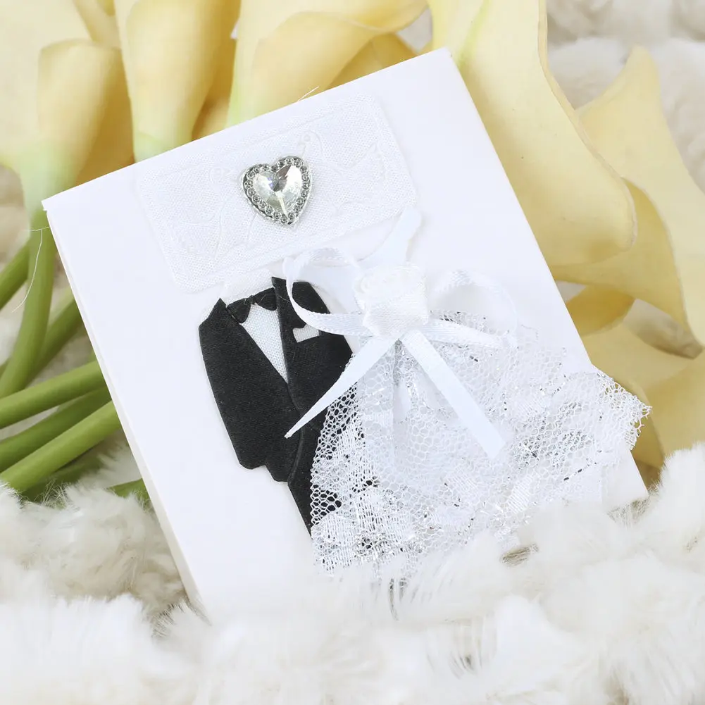 12 шт. черно-белая бронзовая Сумочка для конфет Мерси французские сувениры на