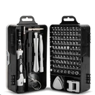 Набор инструментов из хромованадиевой стали для ремонта часов 115 в 1