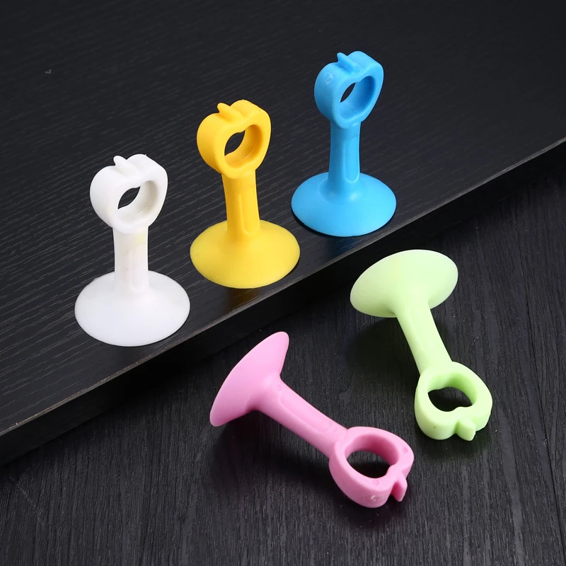 

Mini Door Stopper Wall Protector Anti-Collision Silencer Anti Collision Stopper Round Square Wall Protector Pad Silicone Handle