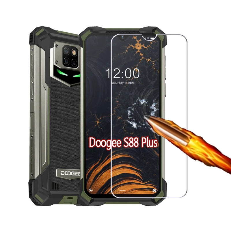 

Закаленное стекло 9H 2.5D Для Doogee S88 Plus, Защитная пленка для переднего экрана телефона, стекло Для Doogee S88Plus