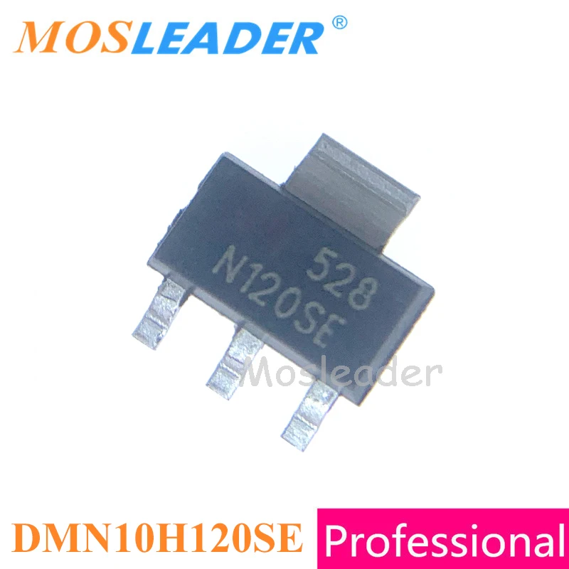 

Mosleader DMN10H120SE SOT223 100PCS 1000PCS DMN10H120 100V 3.6A N-Channel Made in China High quality
