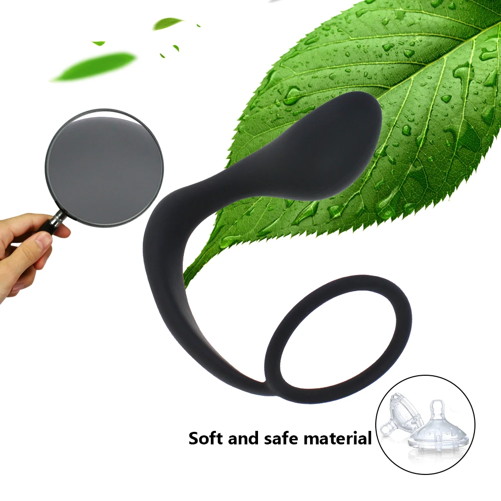 Мужская Анальная пробка для мастурбации интимные игрушки взрослых массажер