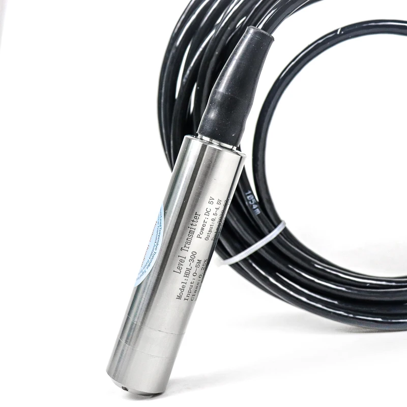 Датчик уровня воды 316SS 12 В постоянного тока 4-20 мА 0-5 RS485 умный погружной Фотодатчик