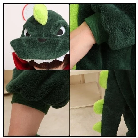 

New Unisex Animal Costume Cosplay Adult All In One Pyjamas Animal Dinosaur Pajamas Sleepwear for Women Homewear Free Shipping