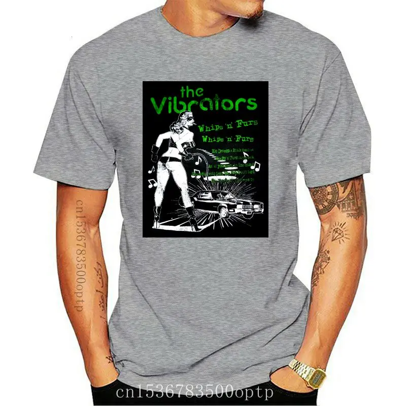 

New Herren T Shirt Vibrators Whips N Furs Black Impact S