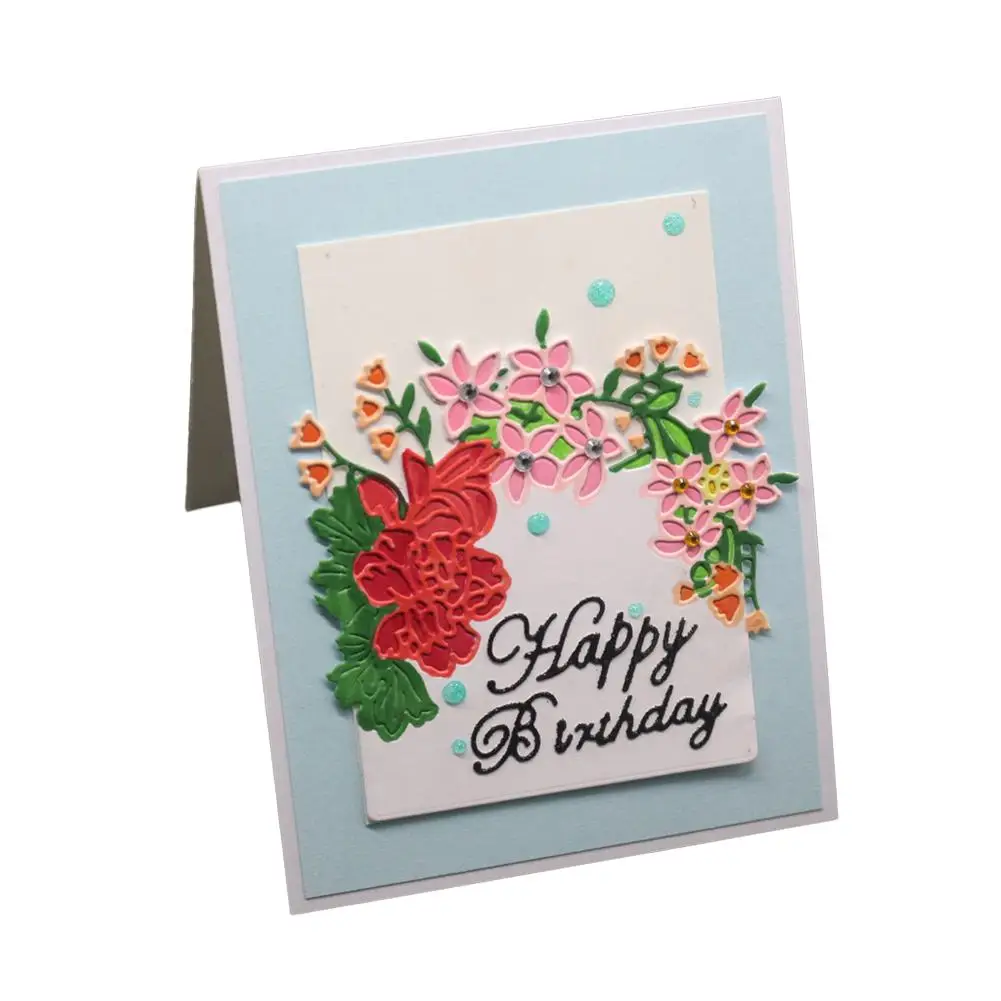 DIY травления углерода Сталь трафарет для аппликаций фон/конверт