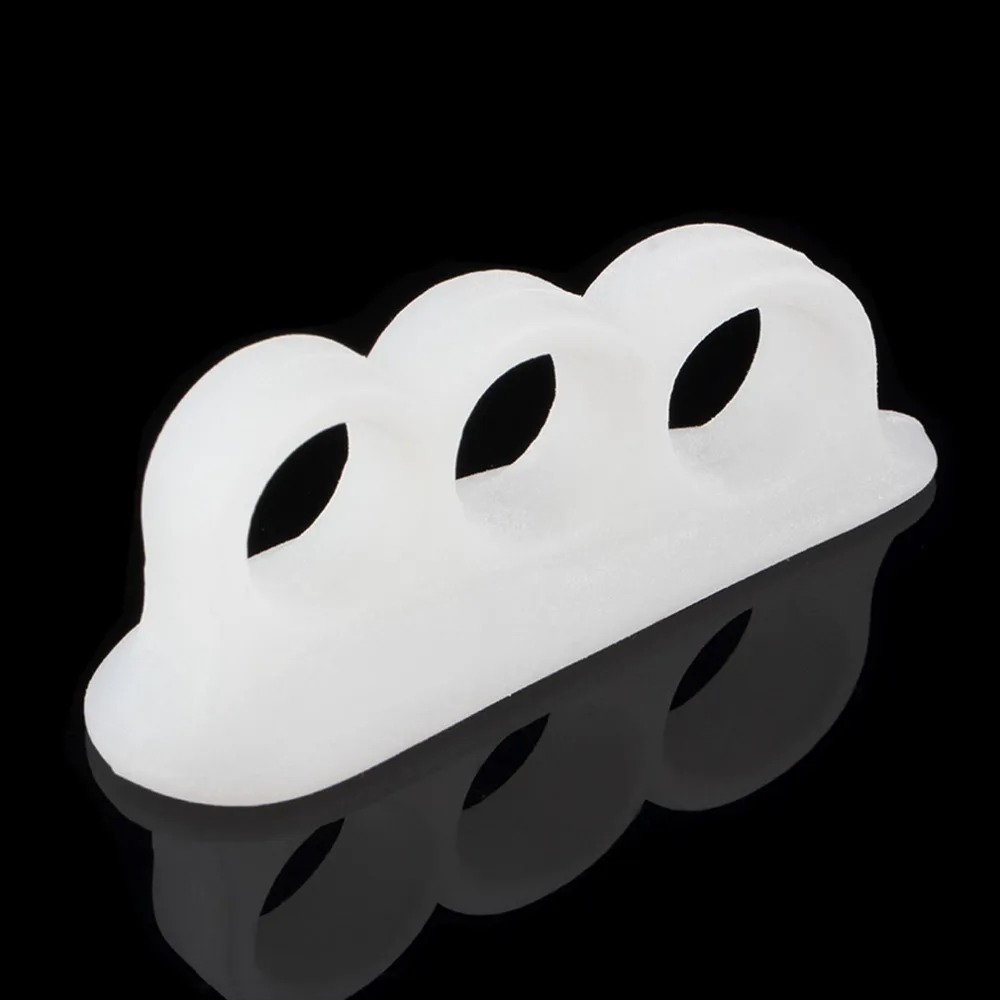 

2pcs/1pair Gel Toe Separators Stretchers Alignment Overlapping Toes Orthotics Hammer Orthopedic Cushion Feet Care Shoes Insoles