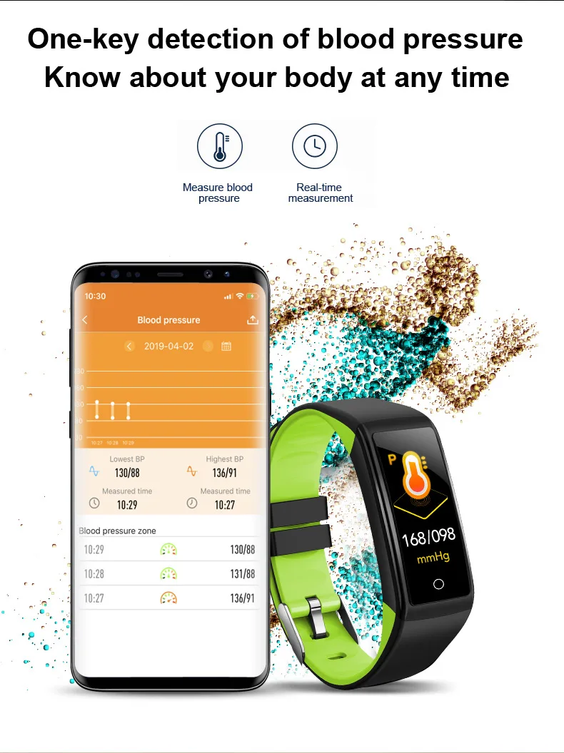 Спортивные Смарт-часы H3 с Bluetooth мужские и женские фитнес-трекер пульсометр