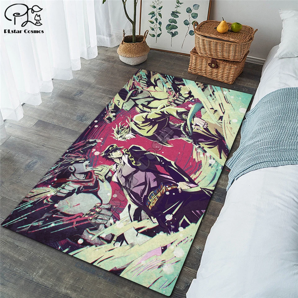 Ковер JoJo's невероятные приключения Детский ковер для футбола поля спальни