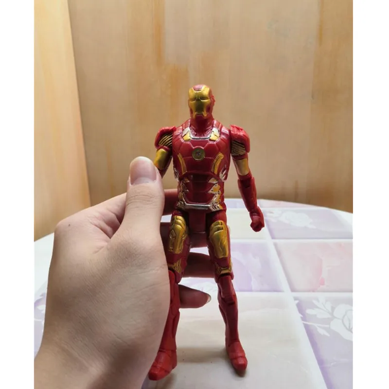 6 &quotмстители супергерой Железный человек Tony Stark с светодиодный свет Капитан