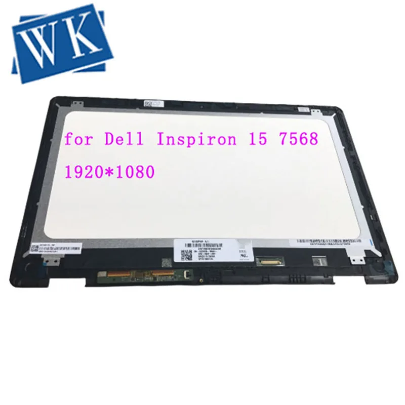 Pantalla táctil LCD de 15,6 pulgadas para Dell Inspiron 15, 7568, 7558,...