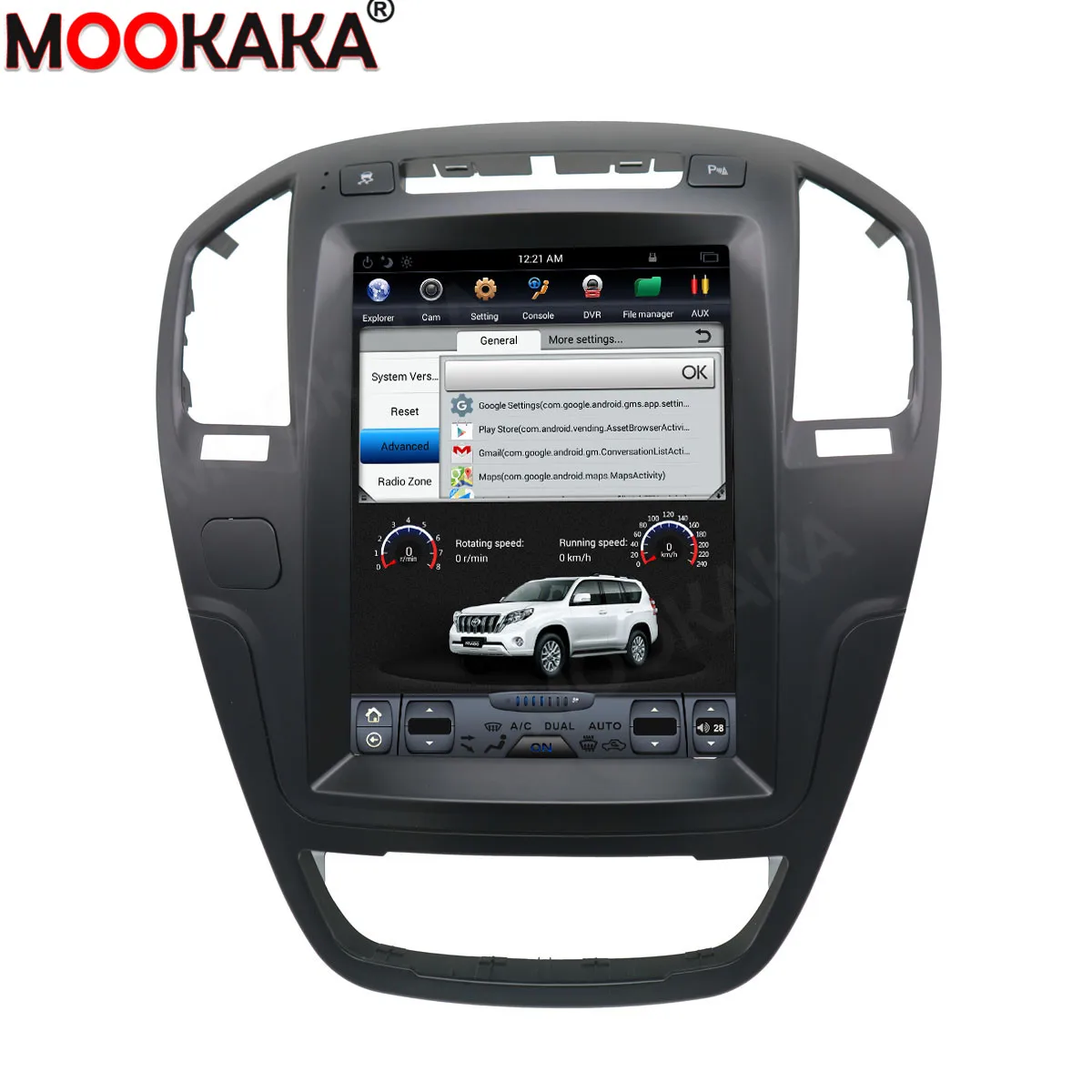 Автомобильный GPS навигатор Tesla Android 9 0 4 + 128 ГБ вертикальный экран для Opel Insignia Vauxhall