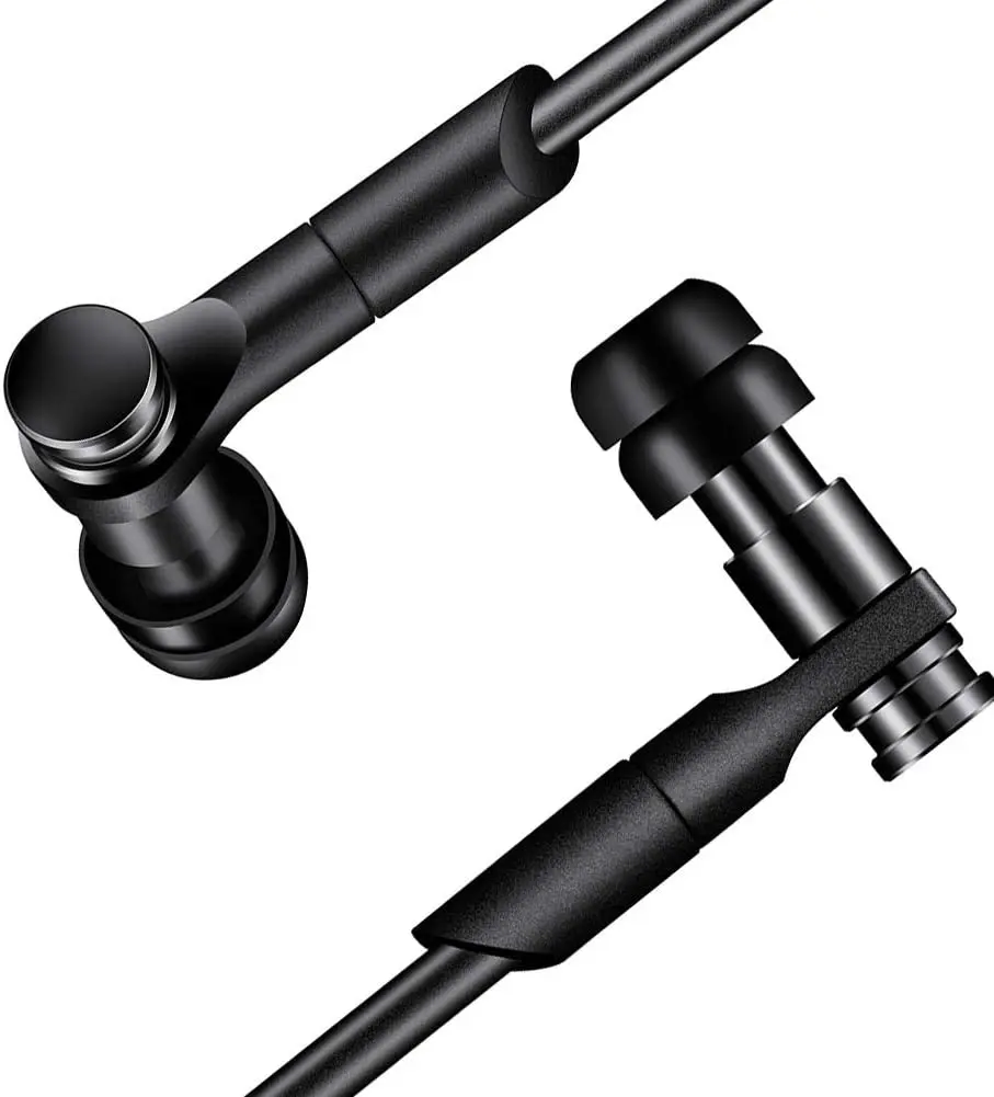 Проводные наушники с высоким разрешением гарнитура двойным драйвером вкладыши