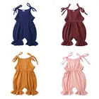 Однотонный комбинезон для новорожденных, на возраст 0-36 месяцев