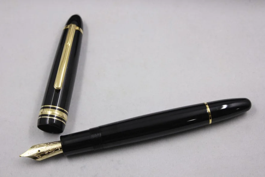 

Luxury MB Pen monte Meisterstuck 149 Matte Black Metal Resin Roller Ball Pen Gel Blance Fountain Pens