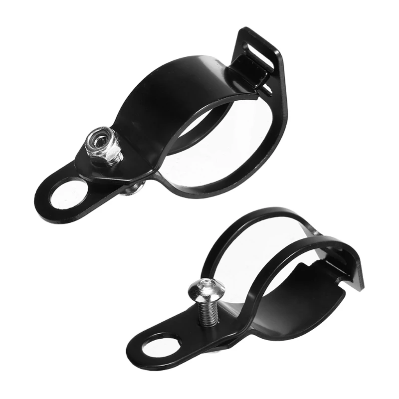 

1Pair Universal Motorcycle Turn Signals Relocation Fork Clamps Bracket Headlight 57BA