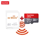 Беспроводной Wi-Fi адаптер SanDisk Ultra, 16 ГБ, 32 ГБ, класс 10, беспроводная TF-карта, карта памяти Micro SD 64 ГБ, 128 ГБ