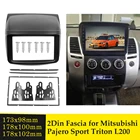 Автомобильная рама для Mitsubishi Pajero Sport Triton L200, комплект для установки передней панели