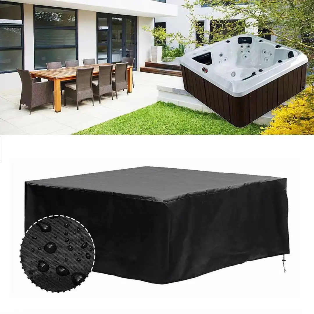 Пылезащитный чехол для сада, патио, спа, ванны, защита для мебели, водонепроницаемый пылезащитный чехол для стульев