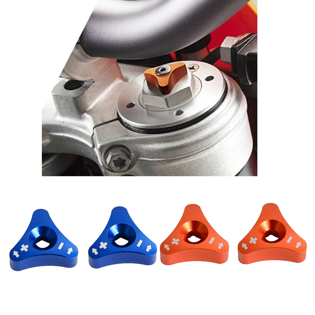 

CNC Front Shock Absorber Adjusters Knob Bolts for all 48mm Forks