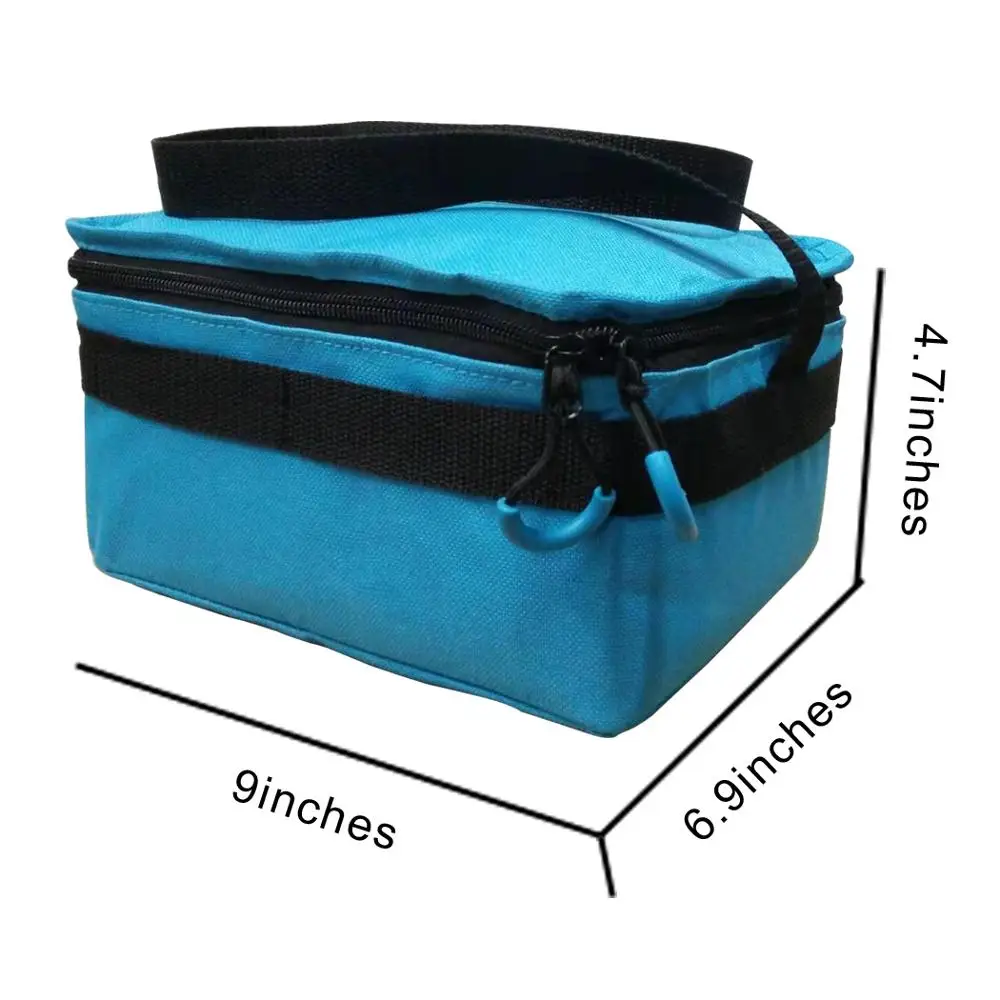Портативная сумка холодильник для пикника изолированный ланч бокс сохраняющий