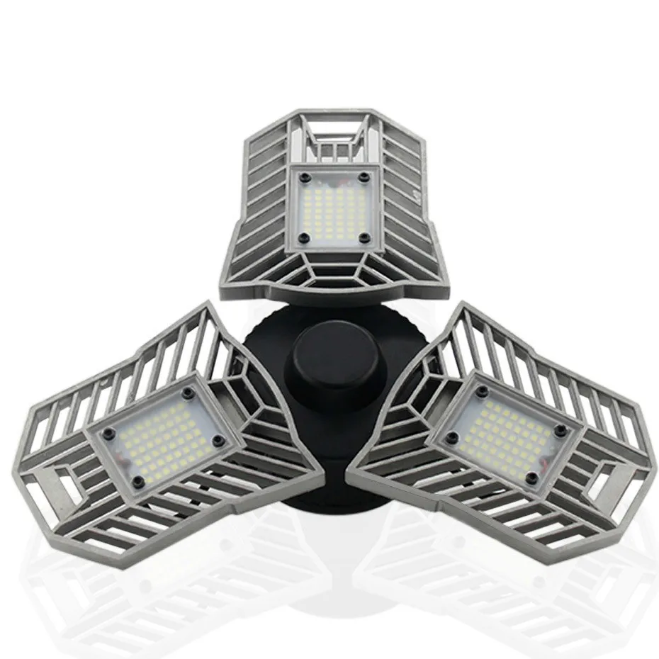 Светодиодная лампа E27 60 Вт 6000 лм высокоинтенсивная деформируемая SMD2835 для