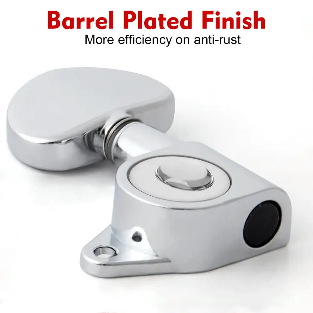 Колышки для тюнера головки акустической гитары хромированные Запчасти 3L3R | Спорт